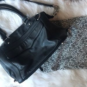 Rebecca Minkoff MAB black leather purse